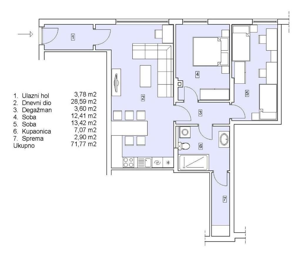 Apartments Mobine Metkovic Exterior photo